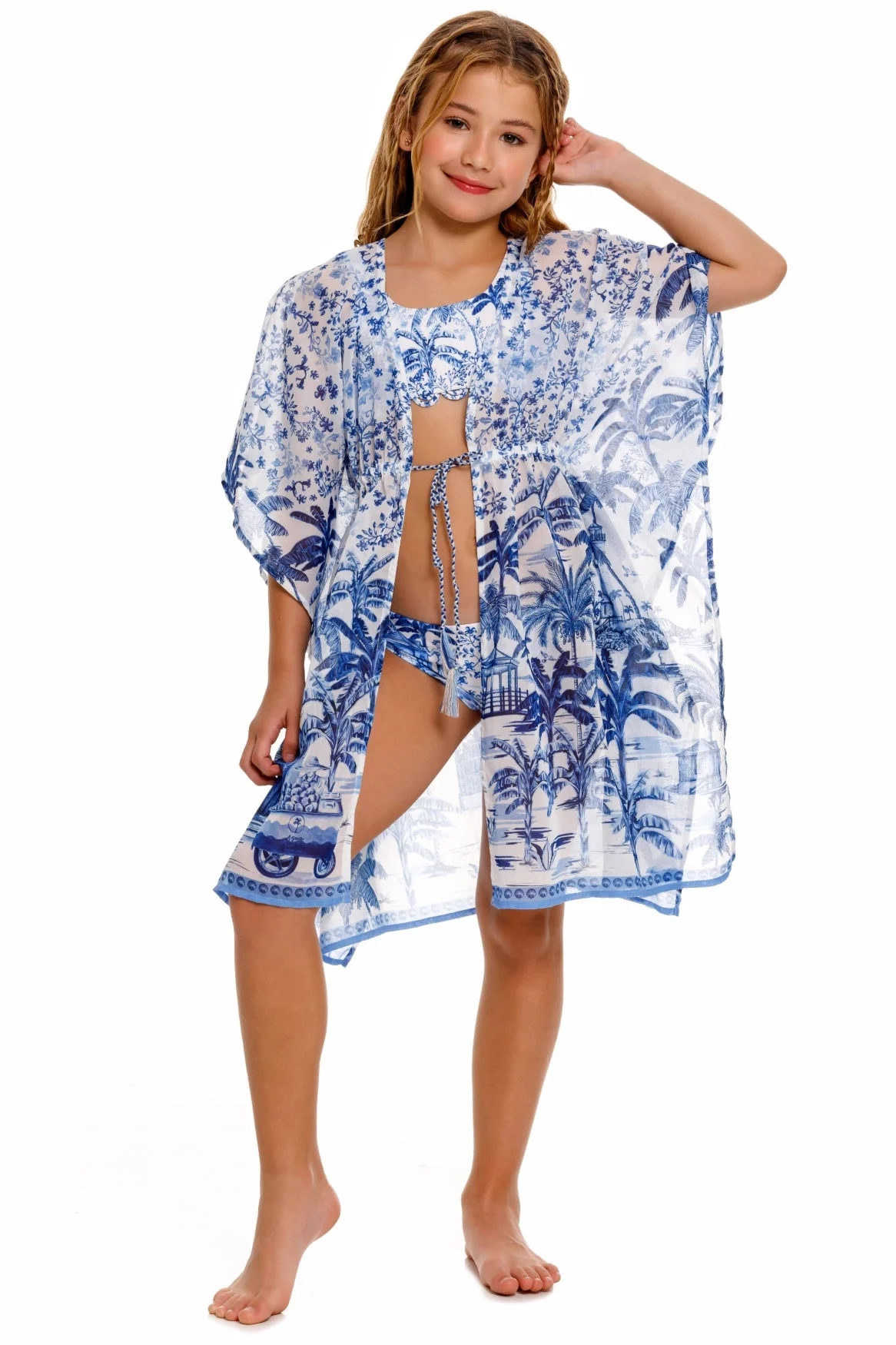 Luciana Kids' Tunic Cover Up - Image 5